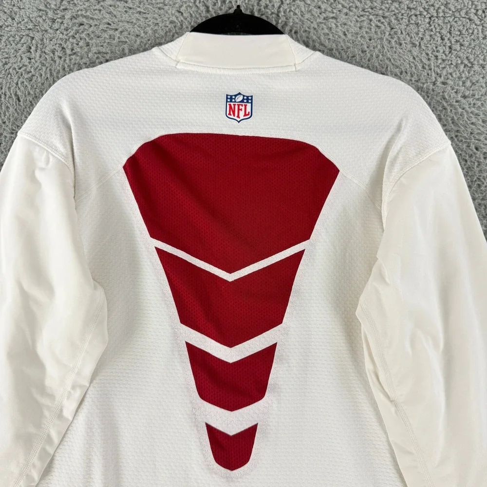 Nike Pro Combat Arizona Cardinals Shirt Mens XL White Dri-FIT Compression 628130
